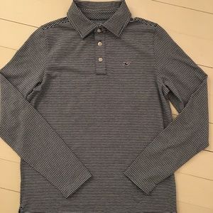 Vineyard Vines Boys L/S Polo - Size M (12-14)